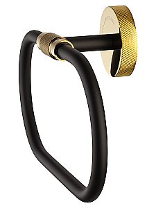 Кольцо для полотенец WONZON & WOGHAND MAJESTIC WW-9213 черный/золото купить в интернет-магазине сантехники Sanbest