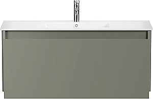 Тумба с раковиной и столешницей Allen Brau Gravity 120 1.370015.CGM олива матовая для ванной в интернет-магазине Sanbest
