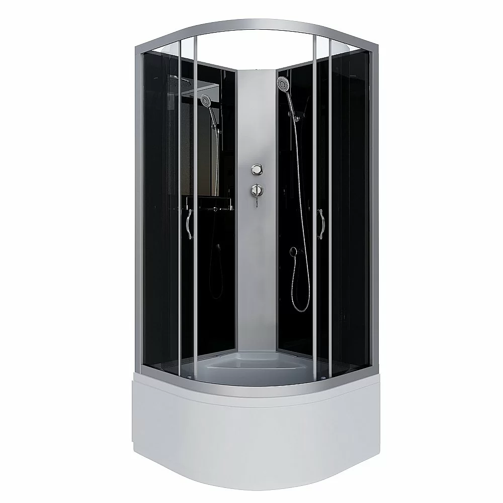 Душевая кабина Niagara Classic NG-2509-14BK 100х100 купить в интернет-магазине Sanbest