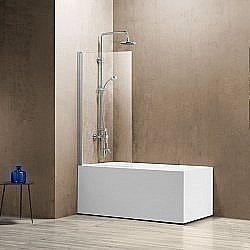 Шторка для ванны Vincea VSB-11800CL 80х140 купить в интернет-магазине Sanbest