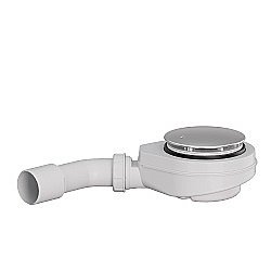 Сифон для душевого поддона RGW S-18 44241800-01 хром купить в интернет-магазине сантехники Sanbest