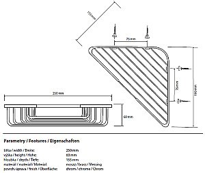 Мыльница Bemeta Cytro 146208342 купить в интернет-магазине сантехники Sanbest