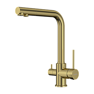 Смеситель для кухни Elghansa 56A5216-MattGold золото матовое купить в интернет-магазине сантехники Sanbest