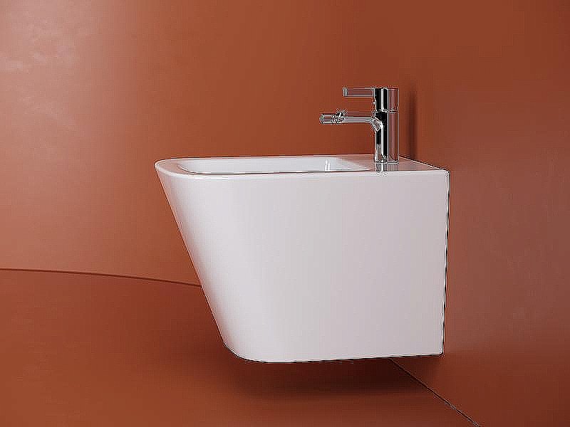 Биде подвесное Ceramica Nova Union CN4010 белое купить в интернет-магазине Sanbest