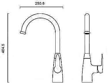 Смеситель для кухни Schein Kitchen 50221/8032024 купить в интернет-магазине сантехники Sanbest