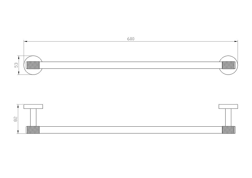 Полотенцедержатель WONZON & WOGHAND MAJESTIC WW-9212 черный/золото купить в интернет-магазине сантехники Sanbest