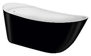 Ванна акриловая Lagard Minotti lgd-mnt-ba 170х76 белая,черная купить в интернет-магазине Sanbest
