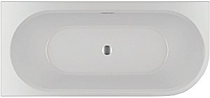 Акриловая ванна Riho Desire Velvet White 184x84 белая матовая купить в интернет-магазине Sanbest