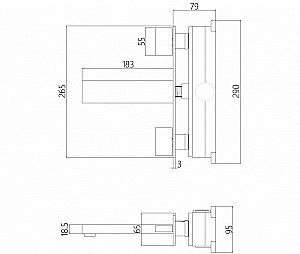 Смеситель для раковины ABBER Daheim AF82122W белый матовый купить в интернет-магазине сантехники Sanbest