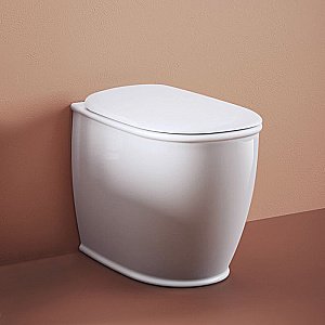 Унитаз приставной Artceram ATELIER ATV002 05 00 белый матовый купить в интернет-магазине Sanbest