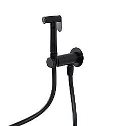 Гигиенический душ Cezares Leaf DIF черный купить в интернет-магазине сантехники Sanbest