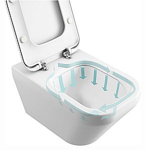 Унитаз подвесной Ideal Standard Tonic II K316701 белый, безободковый, с крышкой микролифт купить в интернет-магазине Sanbest