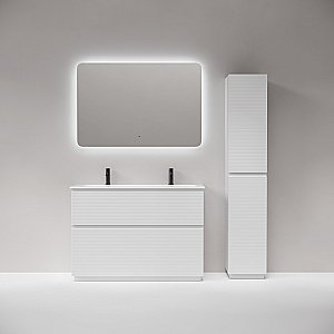 Тумба с раковиной Sancos FOLK Floor FL120FW/CN7016 120 Bianco для ванной в интернет-магазине Sanbest