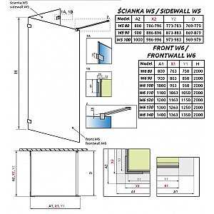 Душевое ограждение Radaway Euphoria Walk In W6 90 383171-01-01 стекло прозрачное/профиль хром купить в интернет-магазине Sanbest