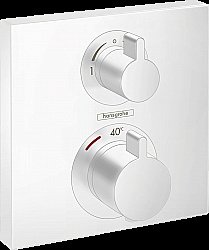 Термостат для душа Hansgrohe Ecostat Square 15714700 купить в интернет-магазине сантехники Sanbest