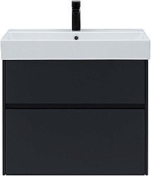 Тумба для раковины Aquanet Бруклин 310141 70 антрацит матовый купить в интернет-магазине сантехники Sanbest