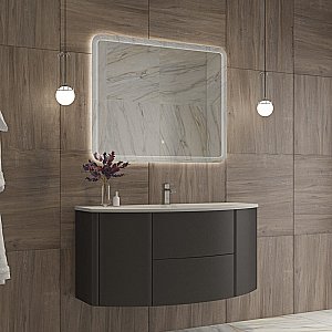 Зеркало с LED подстветкой Cezares DUET CZR-SPC-LED-TCH 100x80 в ванную от интернет-магазине сантехники Sanbest