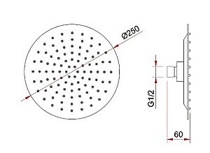 Душевая система Berges VENTAS 73008 черная матовая купить в интернет-магазине сантехники Sanbest
