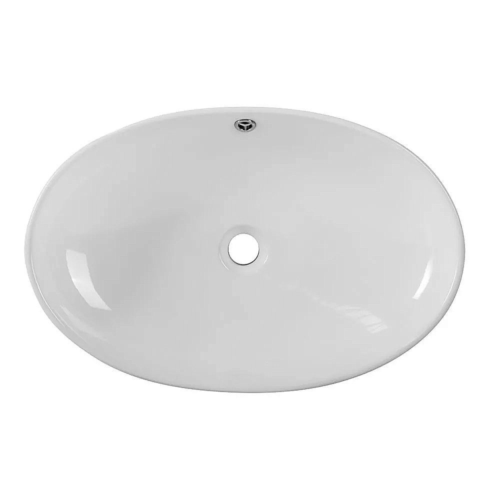 Раковина накладная BelBagno 63 BB1104 белая купить в интернет-магазине Sanbest