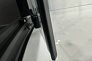 Душевая кабина Royal Bath RB90HK1-T-BL Practic 90х90 стекло прозрачное/профиль черный купить в интернет-магазине Sanbest