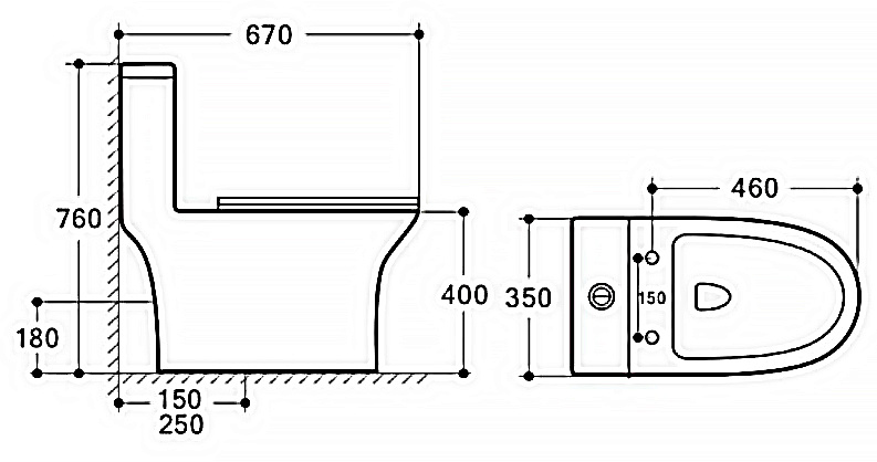 Инсталляция для унитаза Azario AZ-8010-1000 купить в интернет-магазине сантехники Sanbest