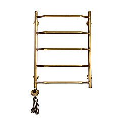 Полотенцесушитель электрический Domoterm Лаура П5 500x700 АБР EL бронза левый купить в интернет-магазине сантехники Sanbest