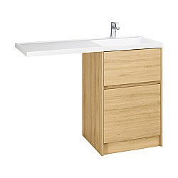 Корпус для тумбы Акватон Лондри 60 1A266901LH0C0 дуб сантана купить в интернет-магазине сантехники Sanbest