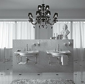 Раковина Globo Paestum 110 PA022.BI*1 белая купить в интернет-магазине Sanbest