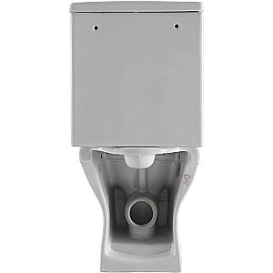 Унитаз напольный Aquanet Ray 326011 безободковый, с бачком, с крышкой микролифт, слив торнадо купить в интернет-магазине Sanbest