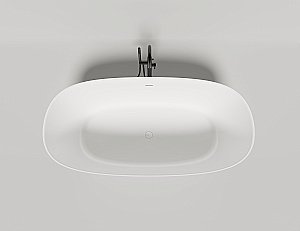Ванна Salini Sofia S-Stone 102529M 185x90 белая матовая купить в интернет-магазине Sanbest
