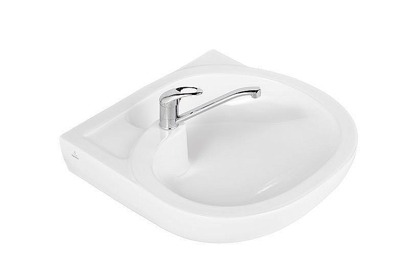 Раковина на стиральную машину Кувшинка Болеро 64 белая купить в интернет-магазине Sanbest