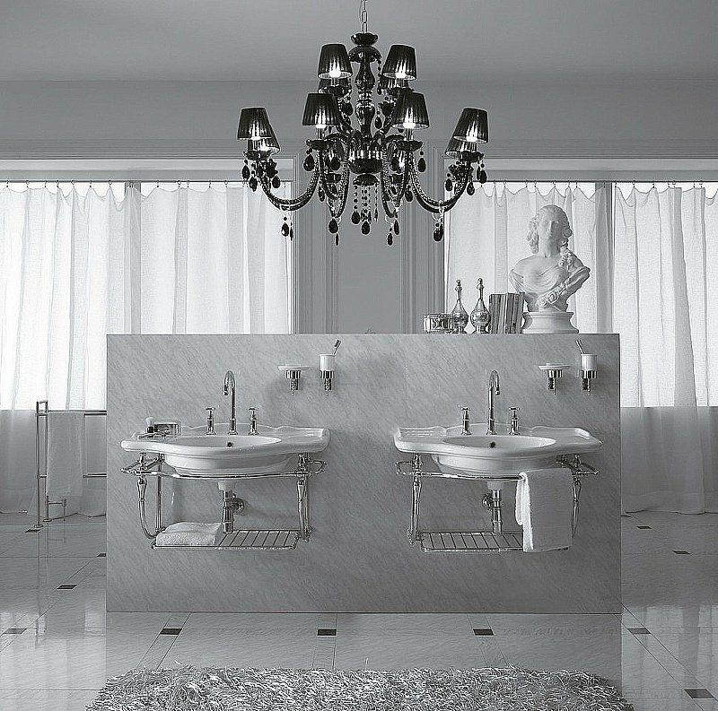 Раковина Globo Paestum 110 PA022.BI*1 белая купить в интернет-магазине Sanbest