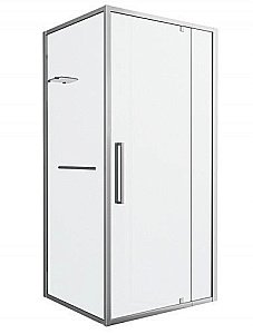 Душевой уголок Bravat LINE BS090.2116A 90х90 стекло прозрачное/профиль хром купить в интернет-магазине Sanbest