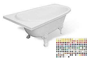 Ванна Эстет Венеция 170x80 цвет по RAL купить в интернет-магазине Sanbest