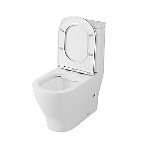 Унитаз Owl 1975 Tid Cirkel-G безободковый, с бачком, с крышкой микролифт купить в интернет-магазине Sanbest