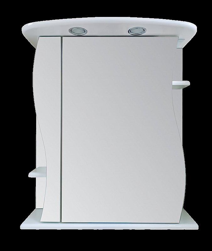 Зеркальный шкаф Misty Лиана 65 белый купить в интернет-магазине сантехники Sanbest