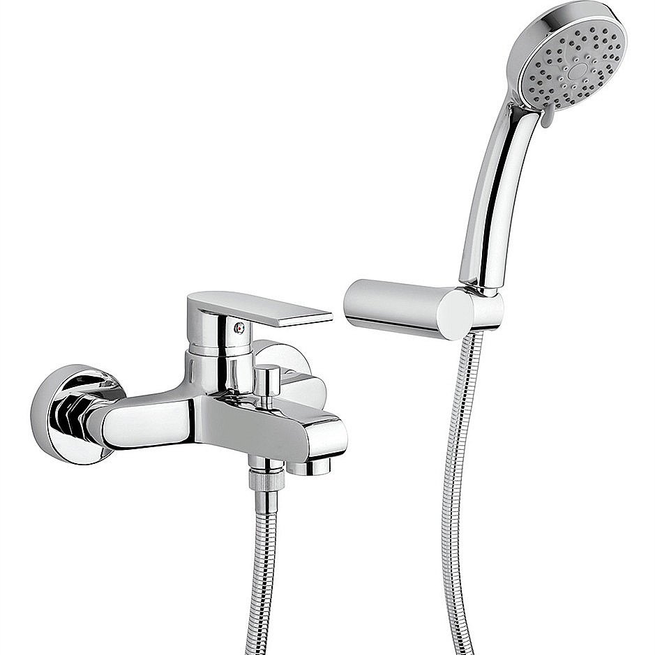 Смеситель для ванны PAINI Ghibli 44CR105E хром купить в интернет-магазине сантехники Sanbest