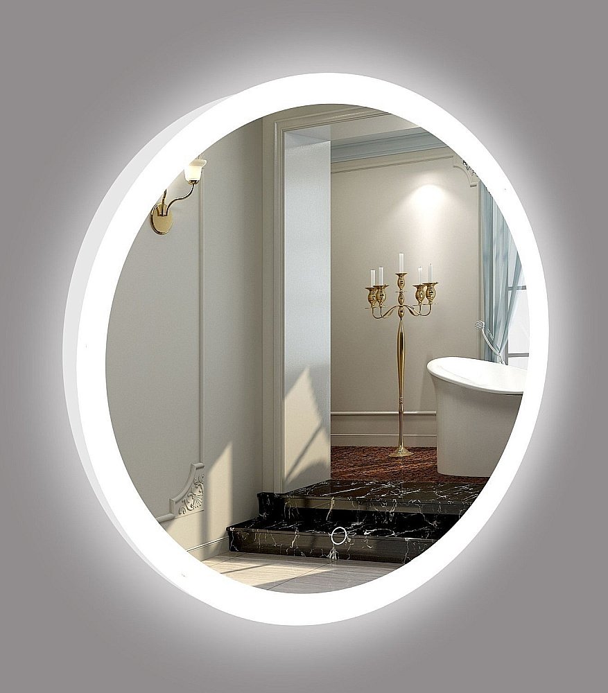 Зеркало La Tezza LT-R8080-s 80х80 в ванную от интернет-магазине сантехники Sanbest