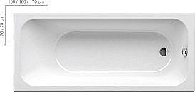Ванна акриловая Ravak CHROME SLIM C741300000 170х75 купить в интернет-магазине Sanbest