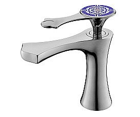 Смеситель для раковины Bronze de Luxe Yasmina 800/B01 хром купить в интернет-магазине сантехники Sanbest