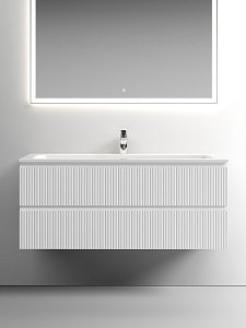 Тумба с раковиной Sancos SNOB T SNT120W 120 Bianco для ванной в интернет-магазине Sanbest