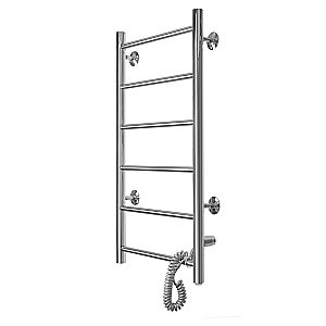 Полотенцесушитель электрический Domoterm Аврора DMT 109-6 40x80 EK хром купить в интернет-магазине сантехники Sanbest