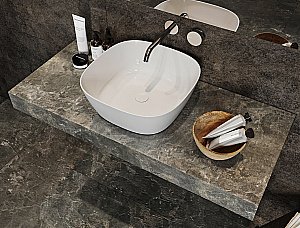 Раковина накладная Allen Brau Priority 40 4.31001.20 белая купить в интернет-магазине Sanbest