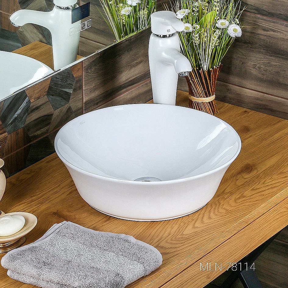 Раковина Melana 78114 78114-805 белая купить в интернет-магазине Sanbest