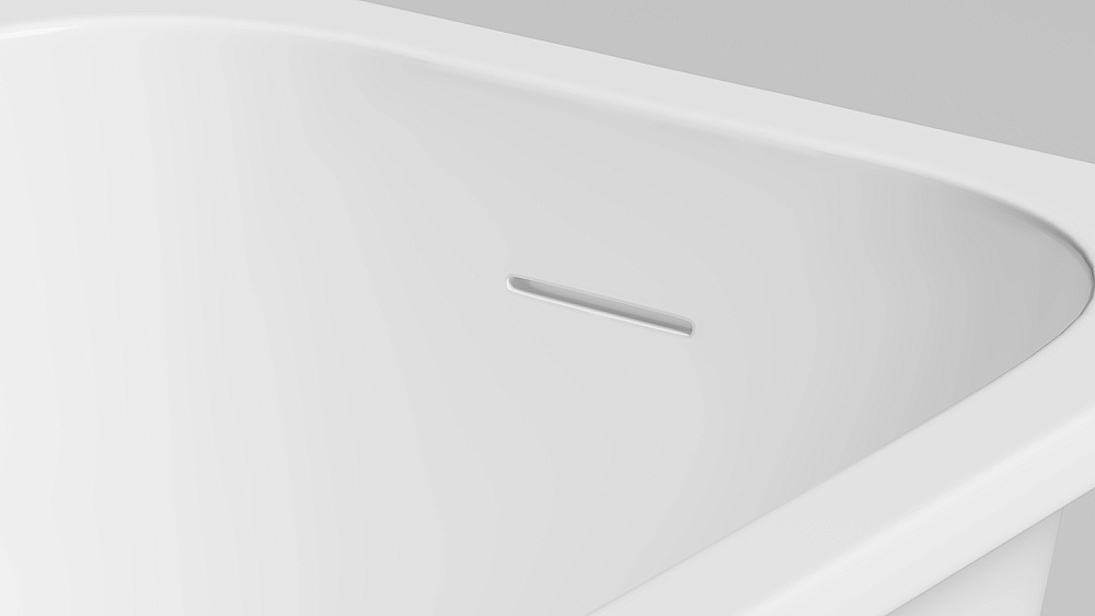 Ванна Salini ORLANDA S-sense KIT 102117M 170x75 белая купить в интернет-магазине Sanbest