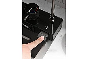 Мойка кухонная Esbano Geyserus-5 ESMKGEYS5 оружейная сталь купить в интернет-магазине сантехники Sanbest