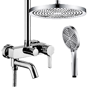 Душевая система Elghansa 2330524-2L (Set-32) хром/белый купить в интернет-магазине сантехники Sanbest