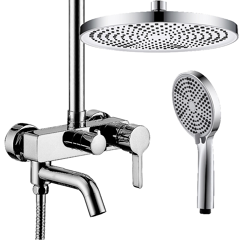 Душевая система Elghansa 2330524-2L (Set-32) хром/белый купить в интернет-магазине сантехники Sanbest