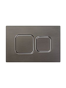 Кнопка для инсталляции Cezares PN2-BTN-GM оружейная сталь матовая купить в интернет-магазине сантехники Sanbest