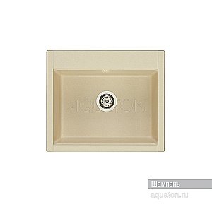 Мойка для кухни Акватон Делия 60 1A715232LD290 бежевый купить в интернет-магазине сантехники Sanbest